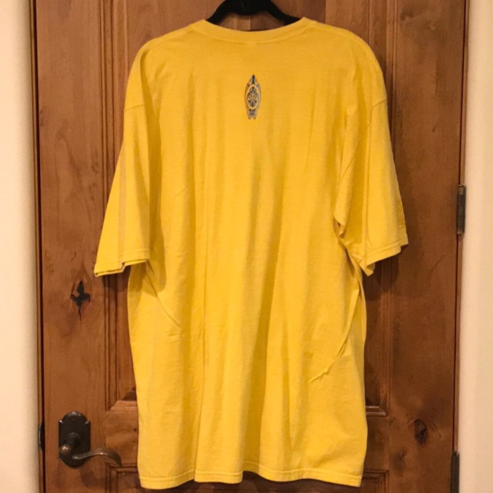 🐠 Women’s Long Tee Shirt - Pineapple Dyed 🐠 - Picture 4 of 4